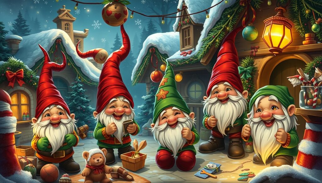 The Christmas Gnomes and the Secret Gift Mission