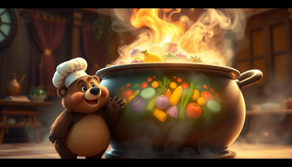 The Fat Chef Bear and the Magic Forest Feast