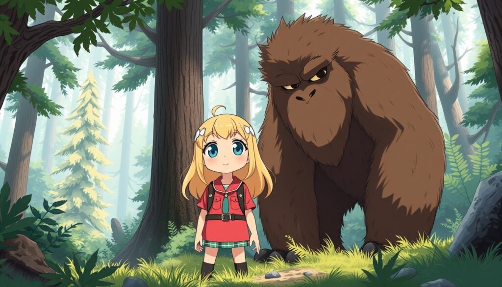 The Friendly Bigfoot and the Lost Hiker